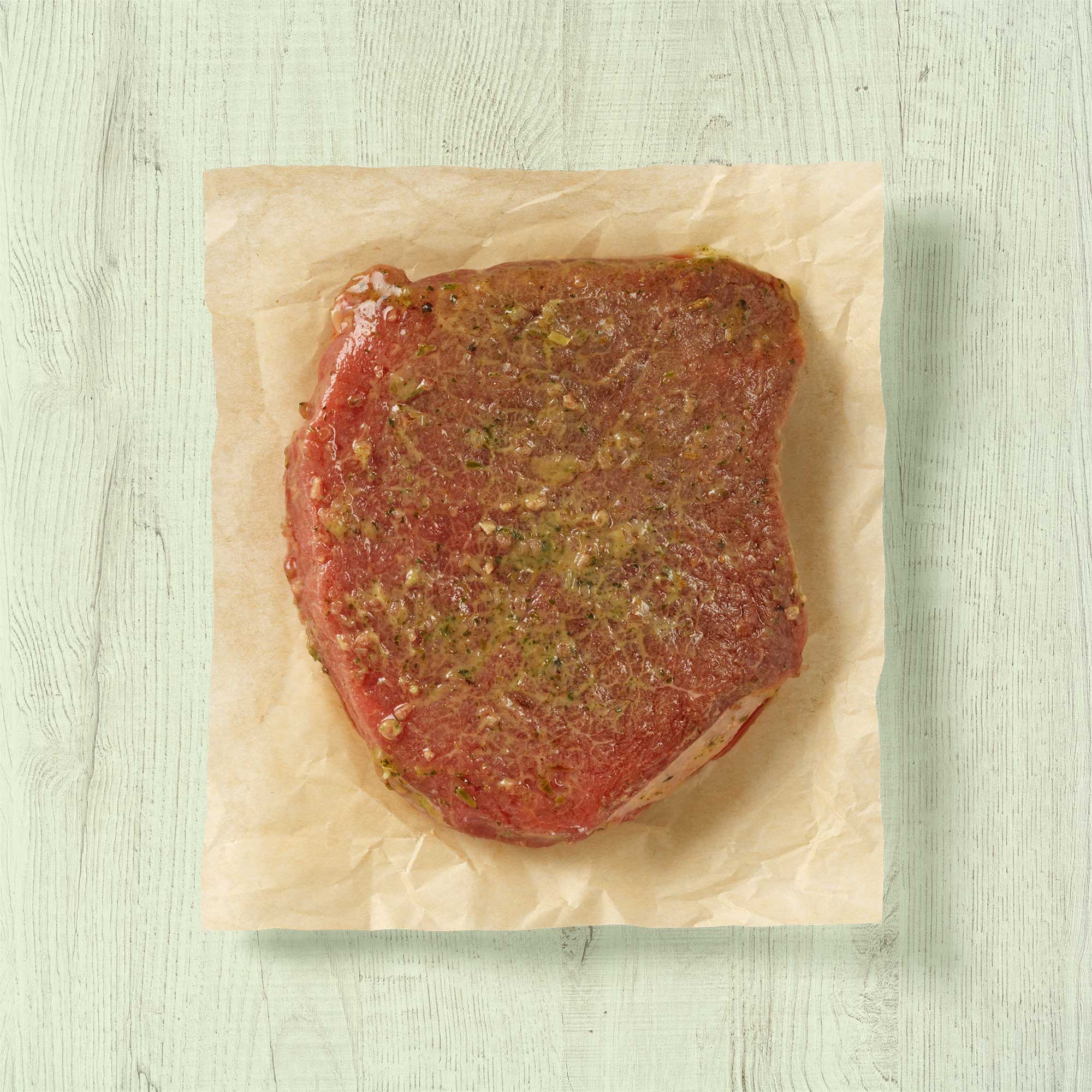 Rinderhüftsteak Kräuter Knoblauch 2 Stück