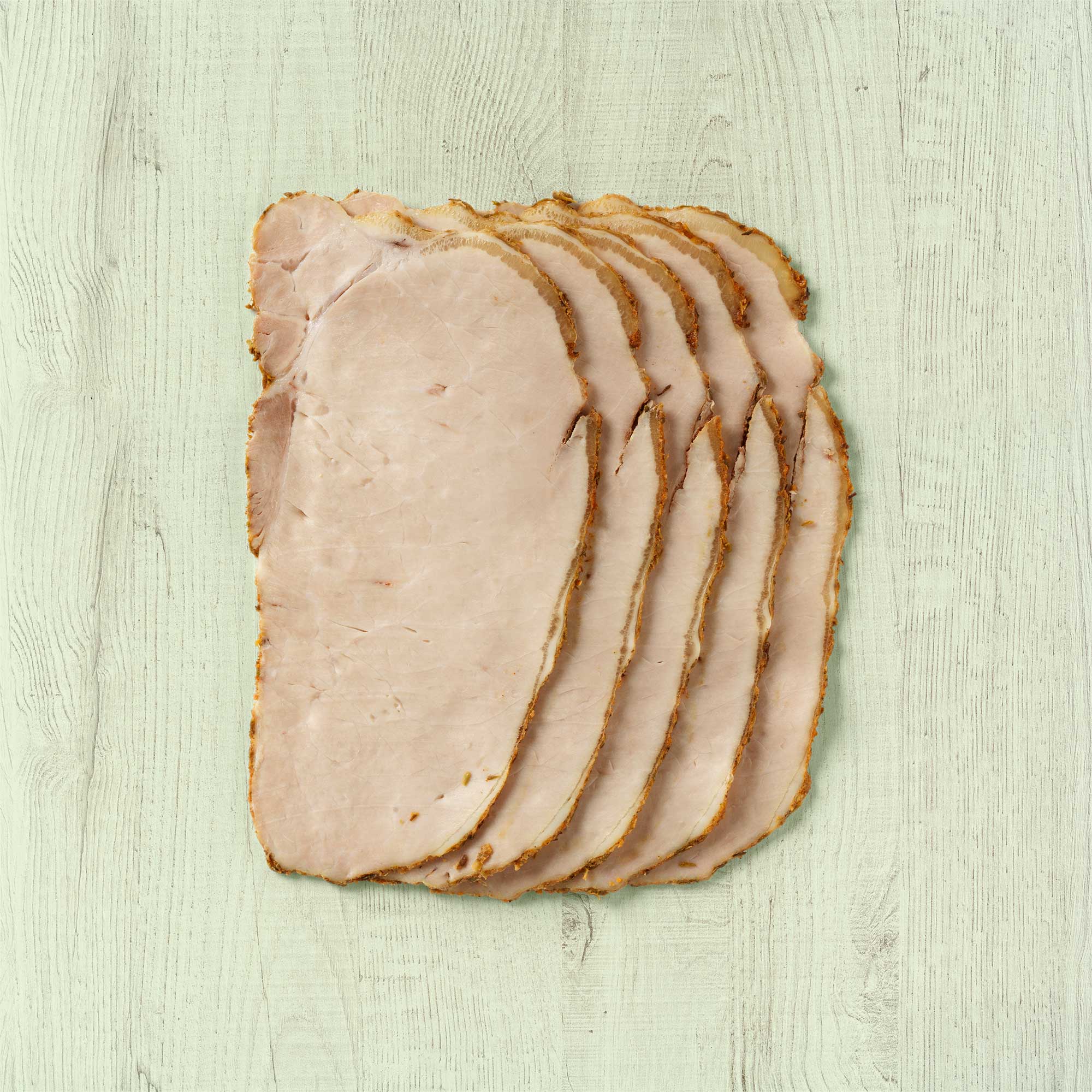 Schweinebraten Aufschnitt Kräuter