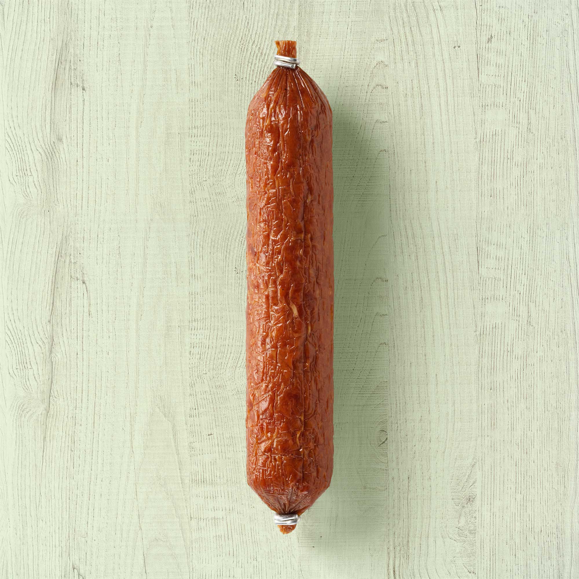 Mettwurststange mit Kümmel