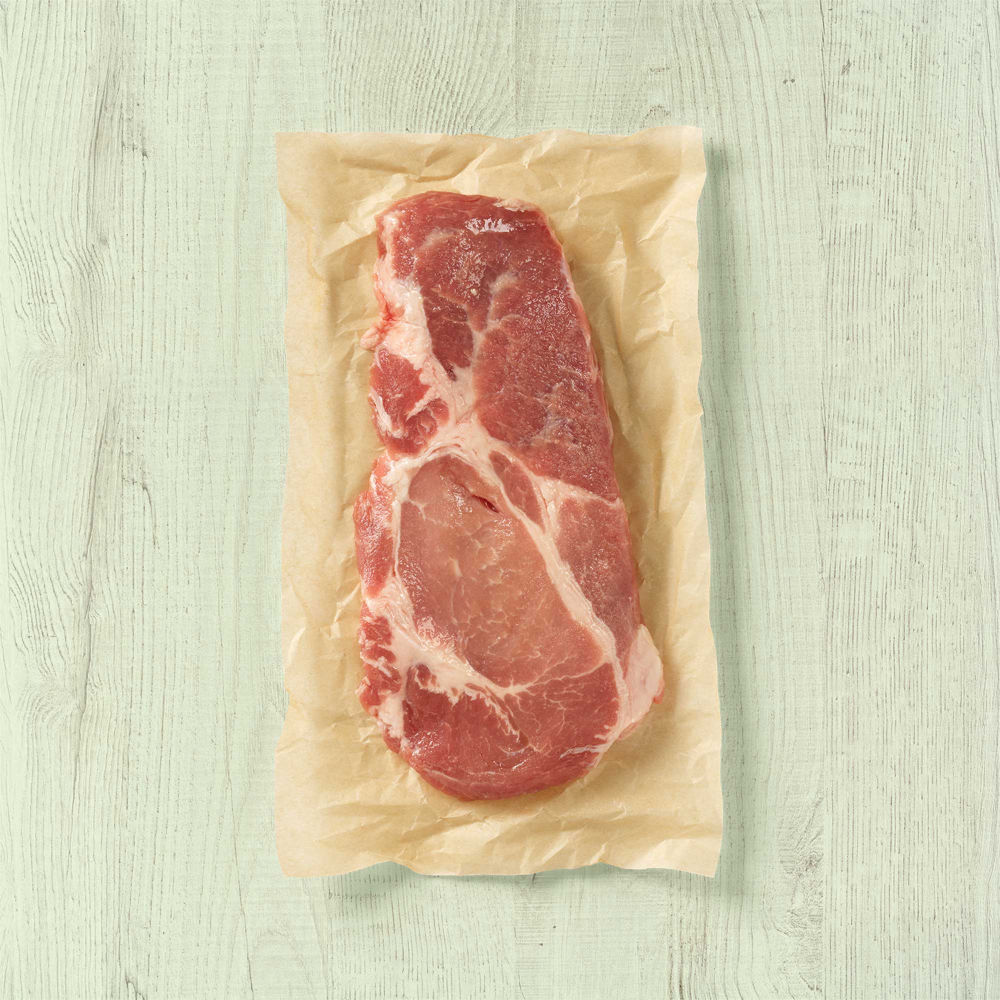 Nackensteak natur